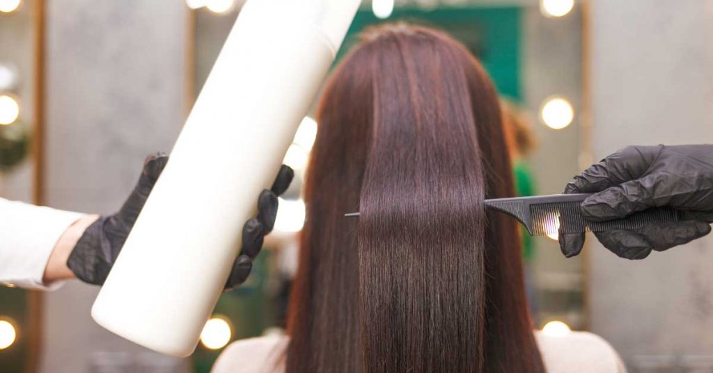 šampon za kosu tretiranu keratinom