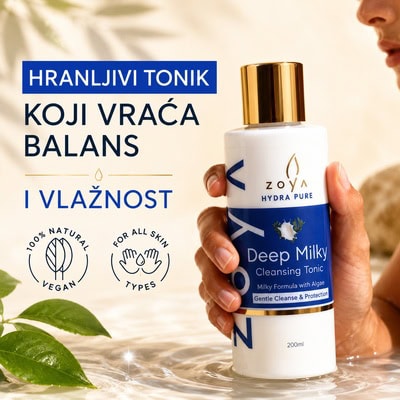 zoya hydra pure milky cleanser tonic
