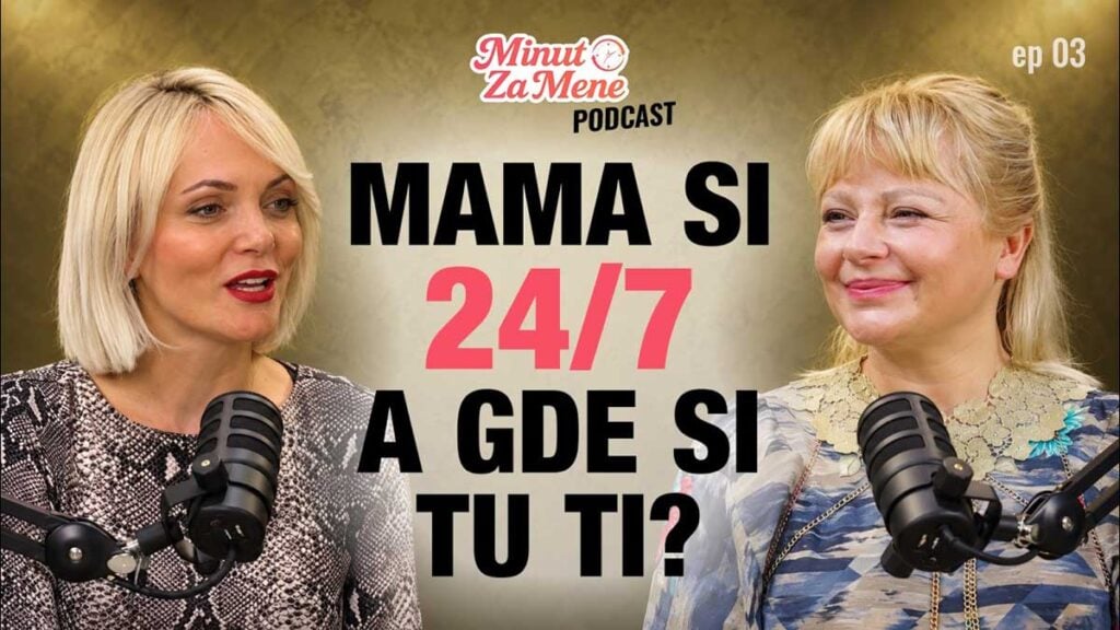 Natalija Sknepnek Minut za mene podcast