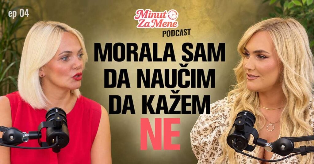 Marija Divac u Minut za mene podcastu